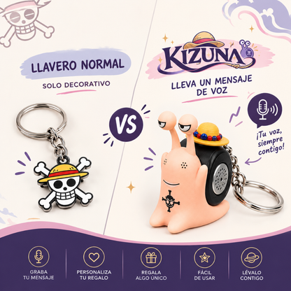 Den Den Mushi con Grabación de Voz