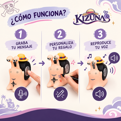 Den Den Mushi con Grabación de Voz